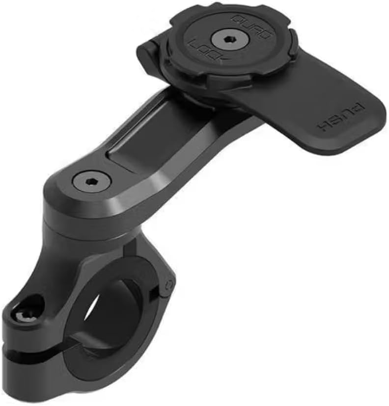 QUAD LOCK Quad Lock Smartphone Compatible Motorcycle Handlebar Mount PRO QLM-HBR-PRO