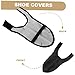 MOTHNUR 2pairs Non-Slip Barber Shoe Covers Breathable Haircut Protective Covers for All Shoe for Indoor Outdoor Salon Use Prevents Scissor Cuts and Foot Injuries