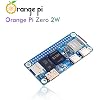 Orange Pi Zero 2W 4GB 40 Pin Allwinner H618 LPDDR4 Quad Core 64 Bit Single Board Computer, 1.5GHz Frequency WiFi 5.0 Bluetooth 5.0 onboard Antenna Support 4K Display Run Android Ubuntu (Zero 2W 4G)