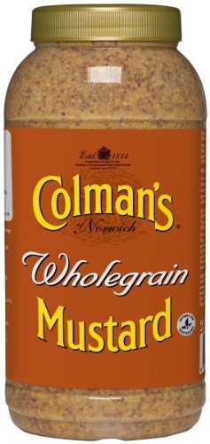 Colman's of Norwich Wholegrain Mustard Large 2.25Litre Medium Strength