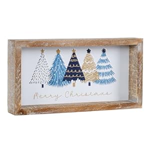 Christmas decorations indoor wooden christmas tree signs for table desk shelf mantel office rustic christmas decorations indoor home decor farmhouse christmas tiered tray decor  urban country home decor