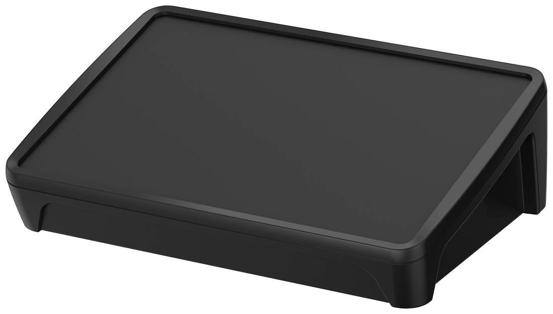 Bopla BoPad BOP 10.1 P-9005-SET Pult-Gehäuse (L x B x H) 285 x 198 x 92.90 mm ABS Schwarz (RAL 9005) 1 St.