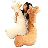 YOEUN Giant Alpaca Plush Hugging Pillow, Alpaca Stuffed Animal Plush Toy Cute Alpaca Plushies Doll...