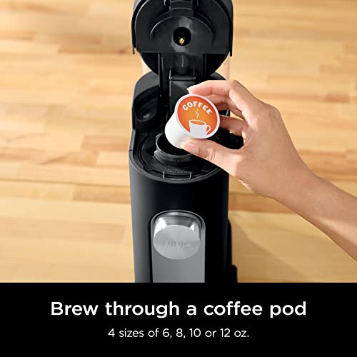 Ninja PB040C Pods & Grounds Single-Serve Coffee Maker, K-Cup Pod Compatible, 56-oz. Reservoir, Iced Coffee Maker, Black by Ninja - Image 2