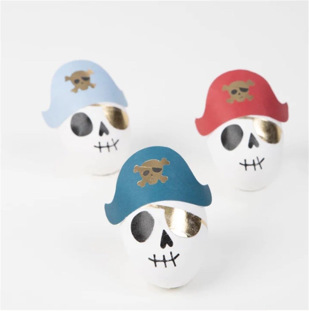 Meri Meri Pirate Skulls Surprise Balls Korsan İskelet Sürpriz Toplar 3lü