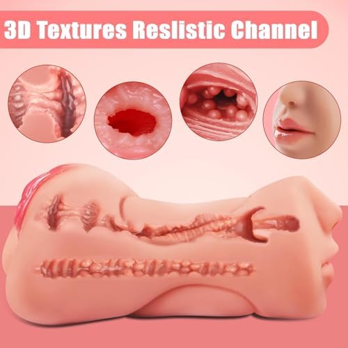 3 in 1 Pussy Pocket Double Sided Male Masterburbatar Hands Free Pocket Puzzy Silicone Underwear RA-02 - 1