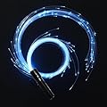 CHINLY LED Whip Lights, Fiber Optic Whip for Dancing, with 40 Color Effect Mode, APP Control and 360°Swivel, Rechargeable Rave Light for Parties, Light Shows, Unique Gifts for Girlfriend,Girl,Wife