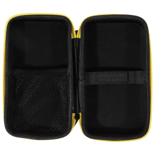 Image of VILLCASE Portable Multimeter Carry Case Tool Bag Made of Sturdy Black Nylon with Multi-purpose Storage for Accessories and Multimeter, for Travel and On-the-go Use