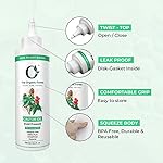 Organic Cold Pressed Castor Oil for Hair, Skin, Eyelashes, Eyebrows - 100% Pure, Hexane-Free, Natural Face Oil for Skin and Hair nourishment - Best Castor Oil for Eyelash and Eyebrow enhancement - Image 3