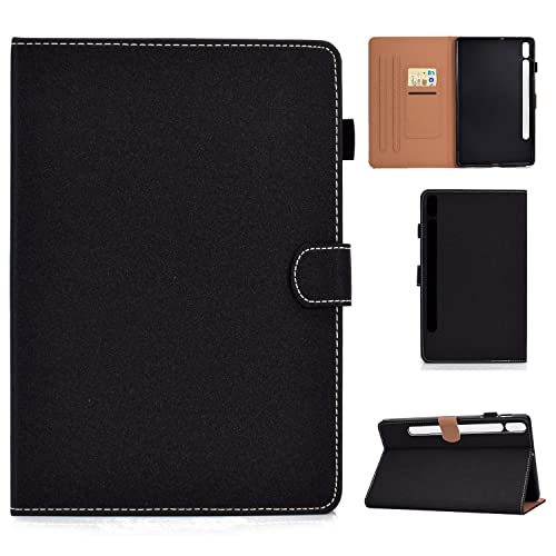 Étui Galaxy Tab S8 11 pouces chic en cuir synthétique et finition premium
