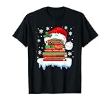 Photo Gallery libro bibliotecario babbo natale cappello lettore neve pigiama natale maglietta Photo Gallery libro bibliotecario babbo natale cappello lettore neve pigiama natale maglietta