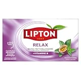 Lipton Infusión Relax con Vitaminas B y Melisa 17 Bolsitas