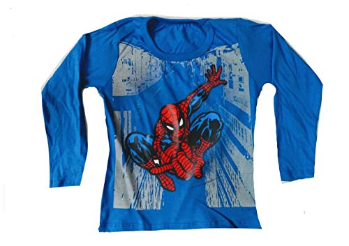 Kit 5 Camiseta Camisa Infantil Manga Longa Personagens Herois (4 ANOS)