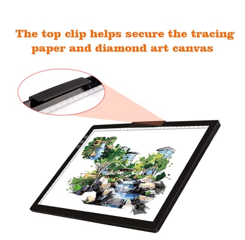 Yingwond D28B+CASE Rechargeable A4 Led Light Pad thumb #4