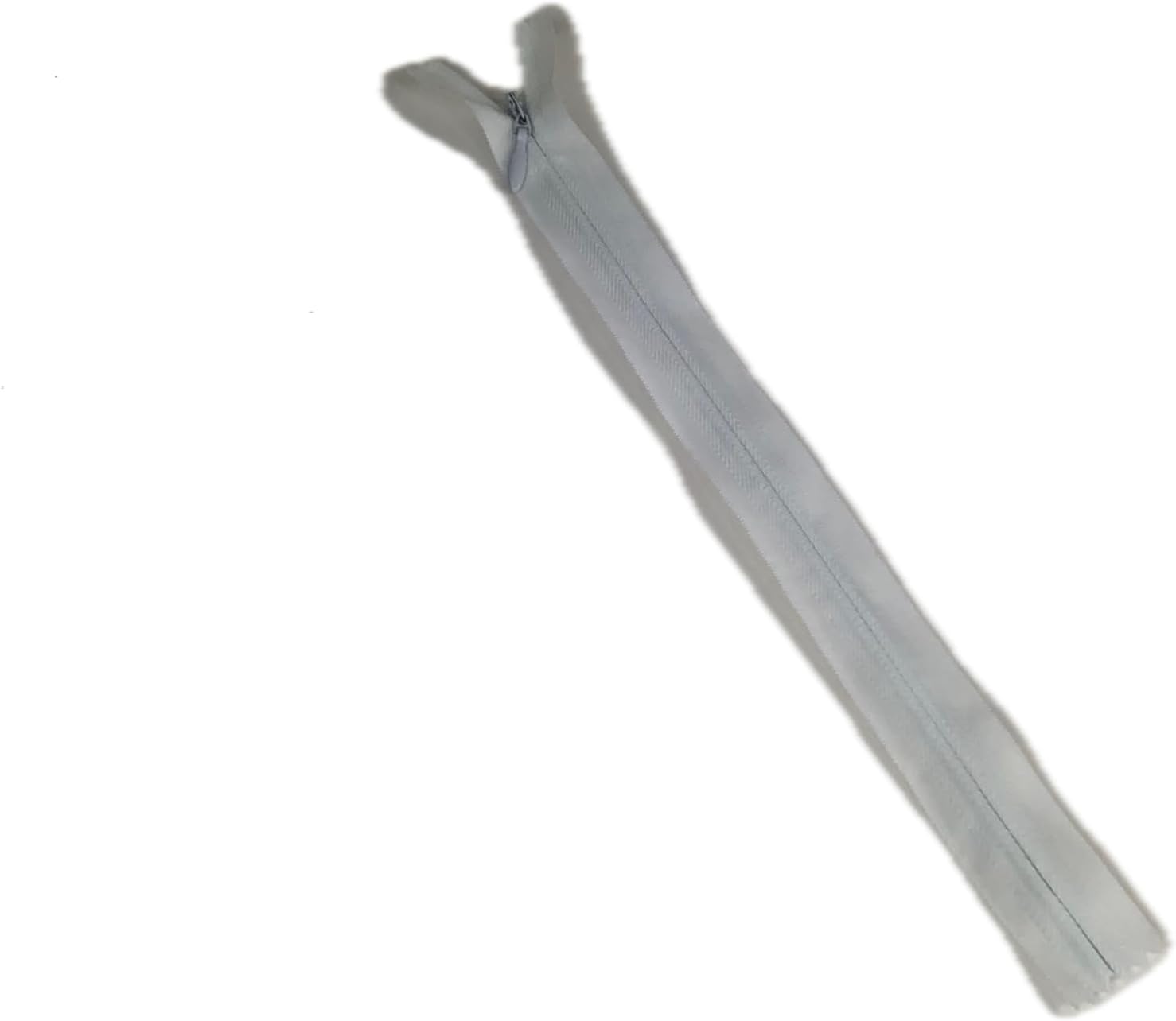 LEDUC Trimz Invisible RVNAVN3 Zip, 22cm, White