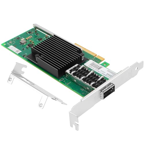 Euqvos 40G Ethernet Converged Server Adapter do Intel XL710-QDA1 Pojedynczy port QSFP+ XL710-AM1, kontroler 40 GbE PCIe LAN, kompatybilny z Dell PowerEdge HPE ProLiant