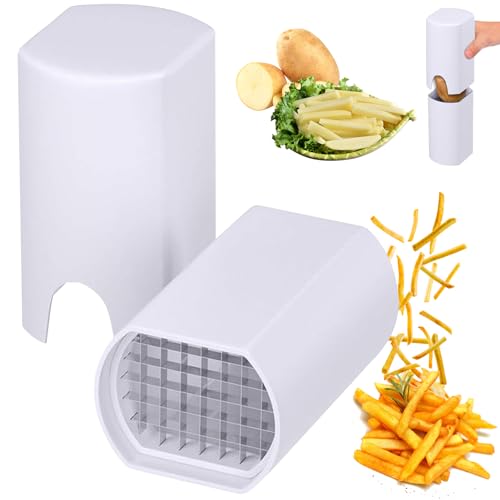 Potato Chipper, Fries Cutter, Slicer - French Fry Cutter, Chopper for Vegetables, Fruits - Home Kitchen Tools (1 pc)
