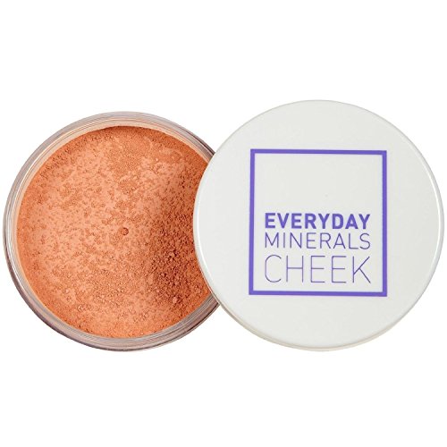 Everyday Minerals Blush | All Smiles Blush Mineral Powder Makeup | Peachy Orange Blush #TOP13