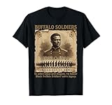 Vintage African American Black History Military USA Buffalo T-Shirt