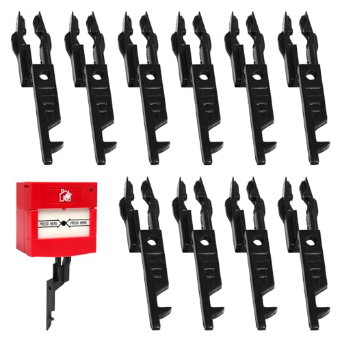 Image of Fire Alarm Test Key, 10 Pcs Fire Alarm Key, Emergency Door Release Key Fire Call Point Key for All Versions of Call Points, Fire Alarm Call Point Test Keys for Fire Safety Checks