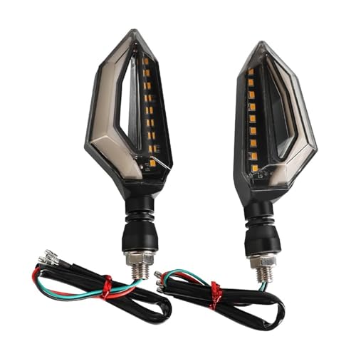Luces intermitentes LED de 12V solucionan la baja visibilidad en moto FZS 6