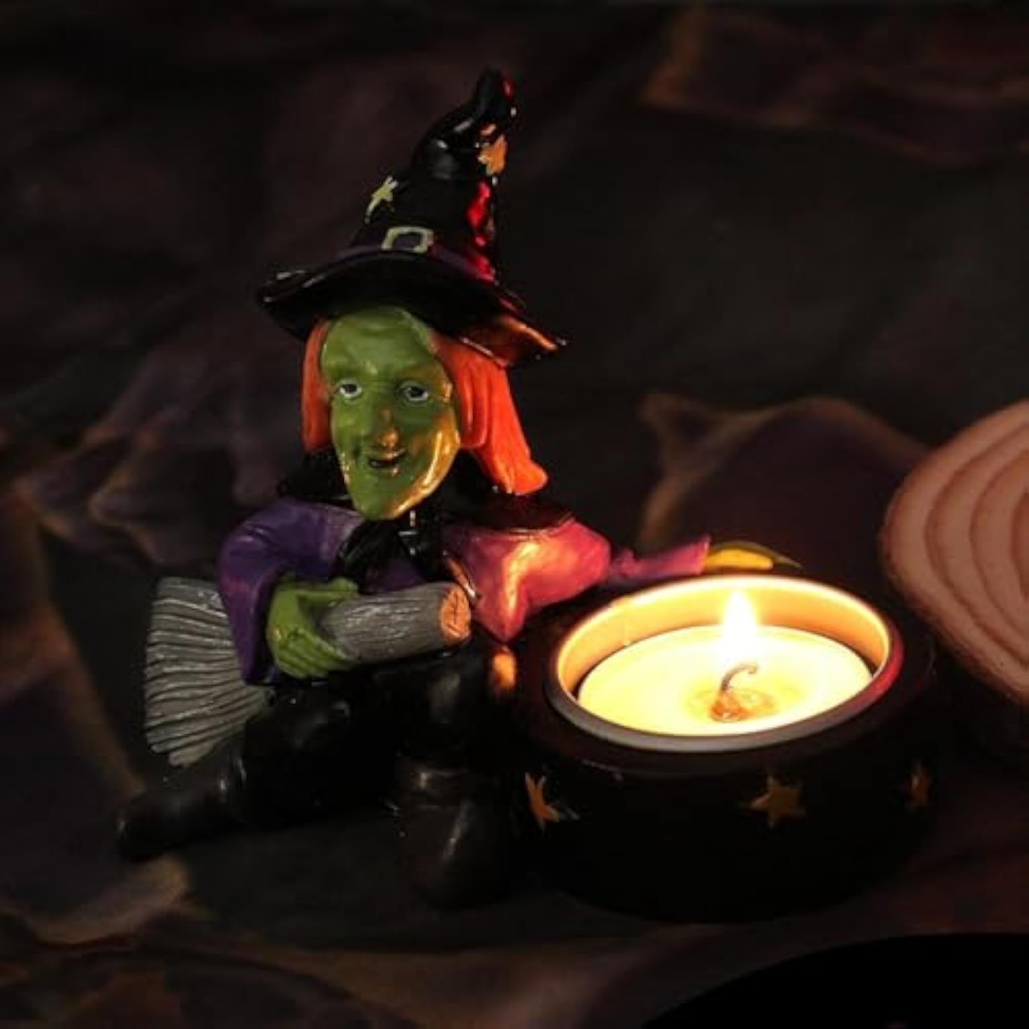 Halloween Candle Holder Practical Party Decor