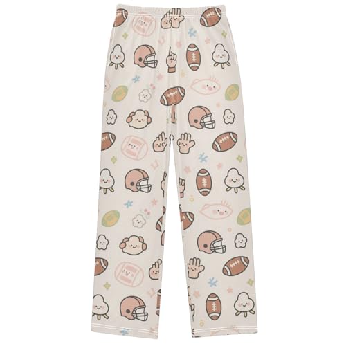 Boy's Pants Rugby Icon Jogger Pants Elastic Waist Long Bottoms Trousers with Pockets 6-14 Years