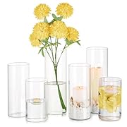 Стъклени семена Декоративна стъклена ваза с...