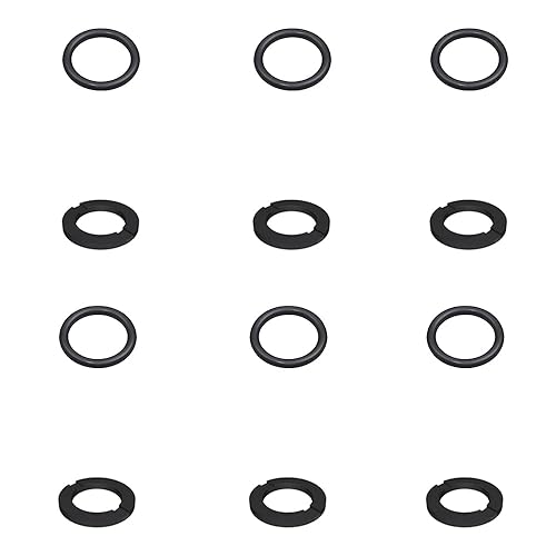 Vista 33 de Juego de 8 sellos de junta tórica de inyección de combustible para FBY2850
