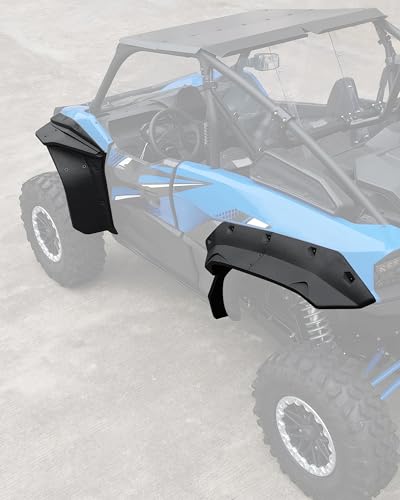 Image of XXL Fender Flares for Kawasaki Teryx KRX 1000 2020-2025 Accessories, Front Rear Heavy-Duty Combined Extended Mud Flaps Extension Mud Guards for Kawasaki Teryx KRX 1000, Replace #99994-1324