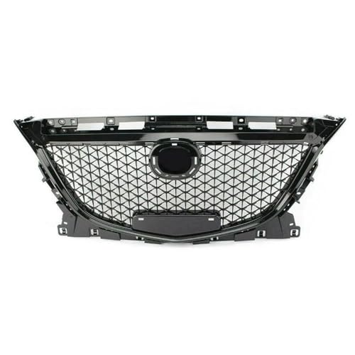 Calandre avant pour Mazda 3 Axela 2014 2015 2016 grille de pare-choc nid d'abeille
