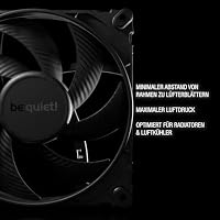 be quiet! Silent Wings 4 140mm PWM high-speed Lüfter, extrem performant, optimierte Lüfterblätter, maximaler Luftdruck, sehr leiser Betrieb, 6-Pol-Lüftermotor, Fluid-Dynamic-Lager – Ansicht 2
