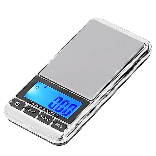 Báscula digital de bolsillo portátil de alta precisión 500g miniatura 1
