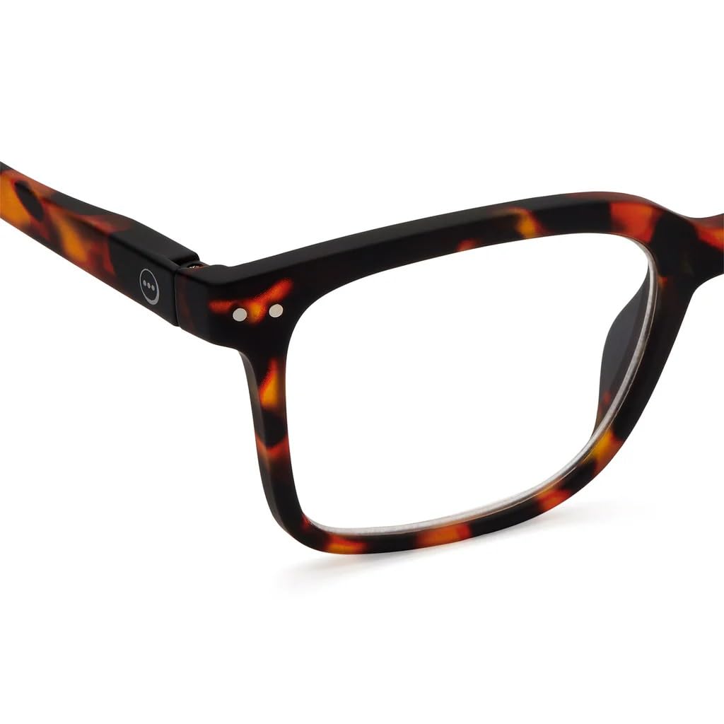 IZIPIZI Occhiali da lettura unisex, marroni, 14,3 x 13,7 x 4,5 cm, marrone, 14,3 x 13,7 x 4,5 cm