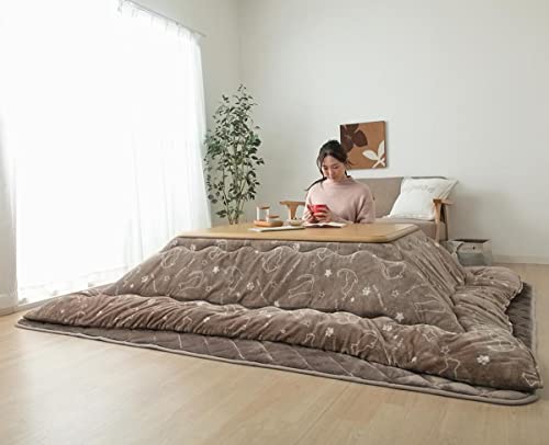 こたつ布団 長方形 大判 洗える ツインクルキャット