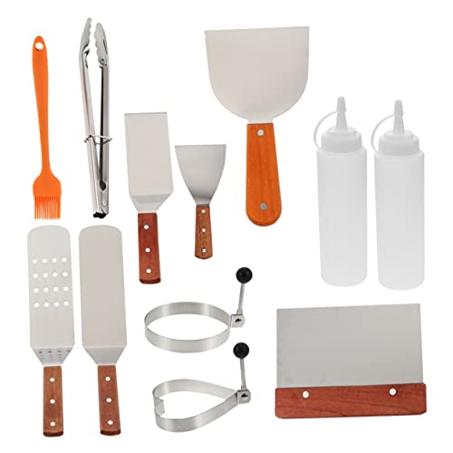 Set de herramientas para barbacoa BESPORTBLE acero inoxidable miniatura 1