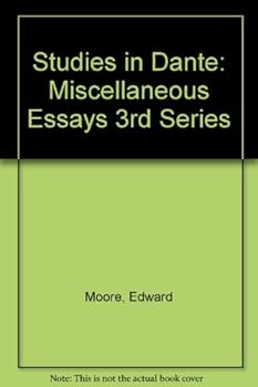 Textbook Binding Studies in Dante (Third Series) Book