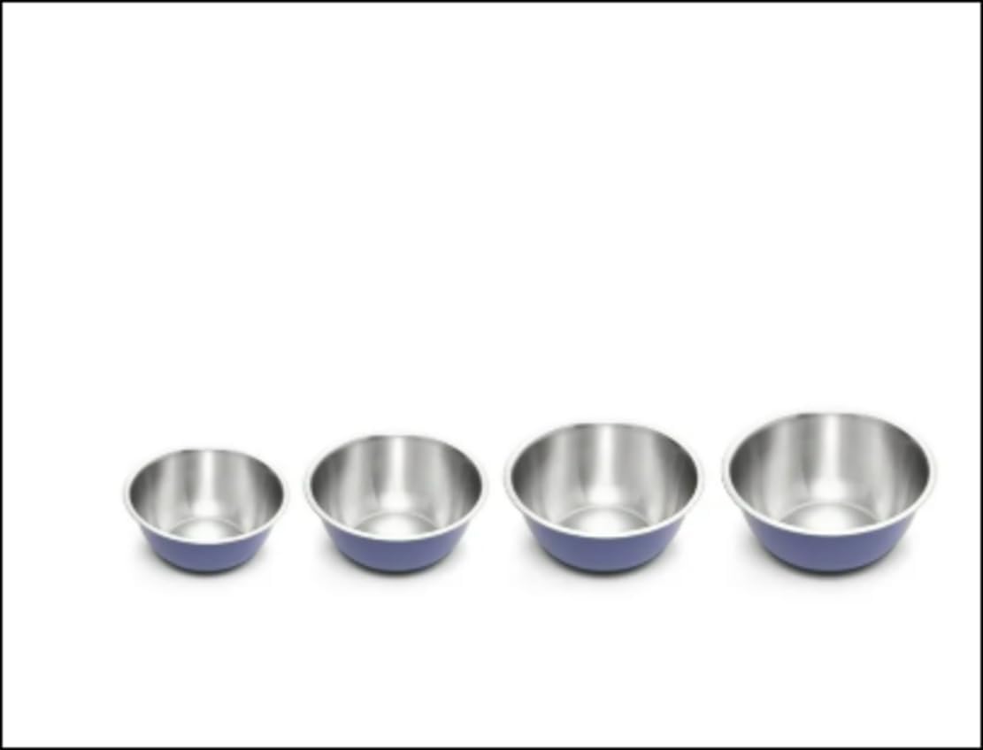 Stainless Steel Mixing Bowl, 1-Piece – Purple (2.75 Qt)