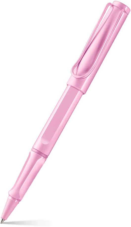 Lamy safari rollerball pen - lightrose