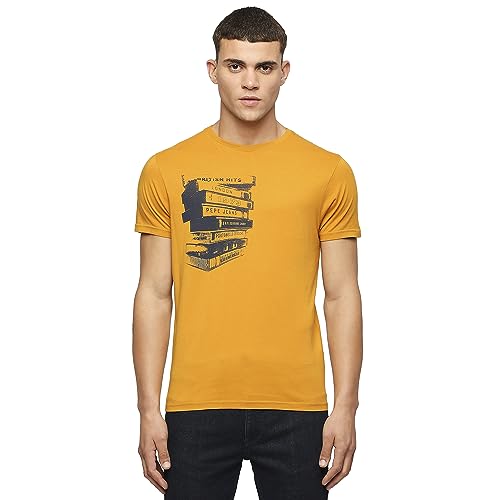 Image of Pepe Jeans Men T-Shirt|Cotton|Slim Fit