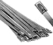 20" Stainless Steel Cable Ties - 25 pieces