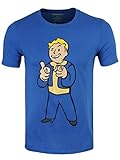 vault boy funko  T-Shirt \'Fallout 4\' - Vault Boy Shooting Fingers - Taille S [Importación Francesa]