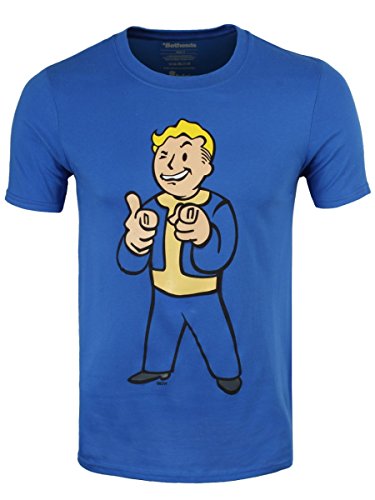 T-Shirt 'Fallout 4' - Vault Boy Shooting Fingers - Taille S [Importación Francesa] Cover