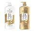 Pantene Advanced Care Shampoo and Conditioner 5 in 1 Moisture, Strength, Smoothness, Pro-V vitamin B5 Complex 38.2 FL/OZ each - 90% Stronger hair, Packaging May Vary