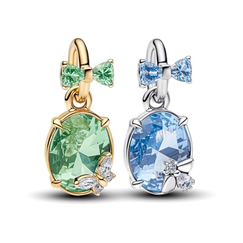 925 Sterling Silver Charms Fit Women Bracelet And Necklaces Bead Charm Pendant Jewelry Gifts For Family Friends (Butterfly & Bee Splittable Dangle Charm M1963)