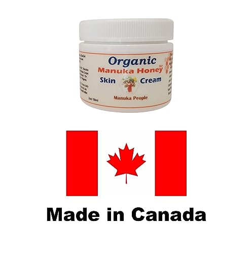 Manuka People Organic Manuka Honey Skin Moisturizer Cream for Sensitive Dry Skin, Honey Relief for All Ages, Natural Moisturizer Cream for Face and Body, Made in Canada (4 OZ)