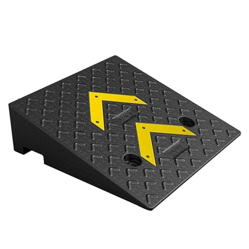 Rampa de goma con altura 15 cm y capacidad 4000 kg