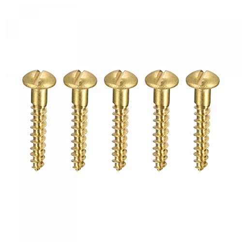 Vis à bois M3,5 x 20 mm fendues en laiton pour éviter la rouille sur meuble