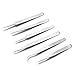 AAProTools 6 pcs All Purpose Precision Tweezer Anti Static Tool Kit Stainless Steel