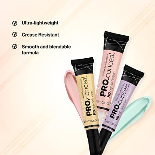 Image of L.A Girl- HD Pro Conceal - Highlighter | Ultra-Lightweight | Crease Resistant | Smooth and Blendable formula | 8 G